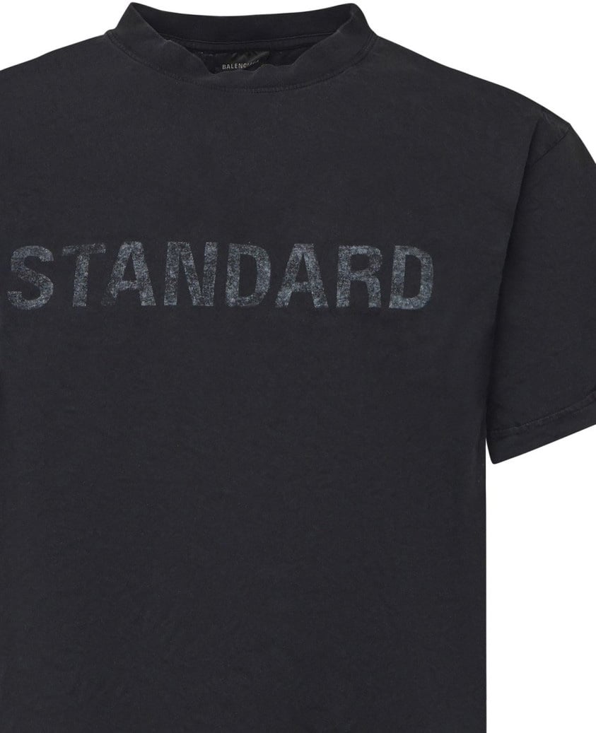 Balenciaga Standard T-Shirt – Black Zwart