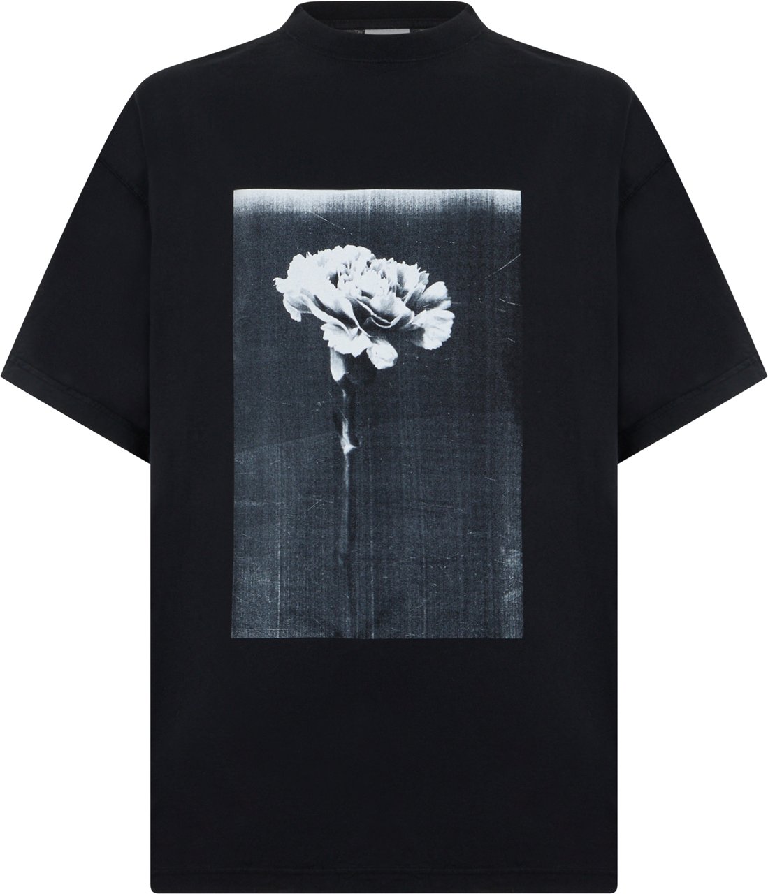 Balenciaga T-shirt with graphic Zwart