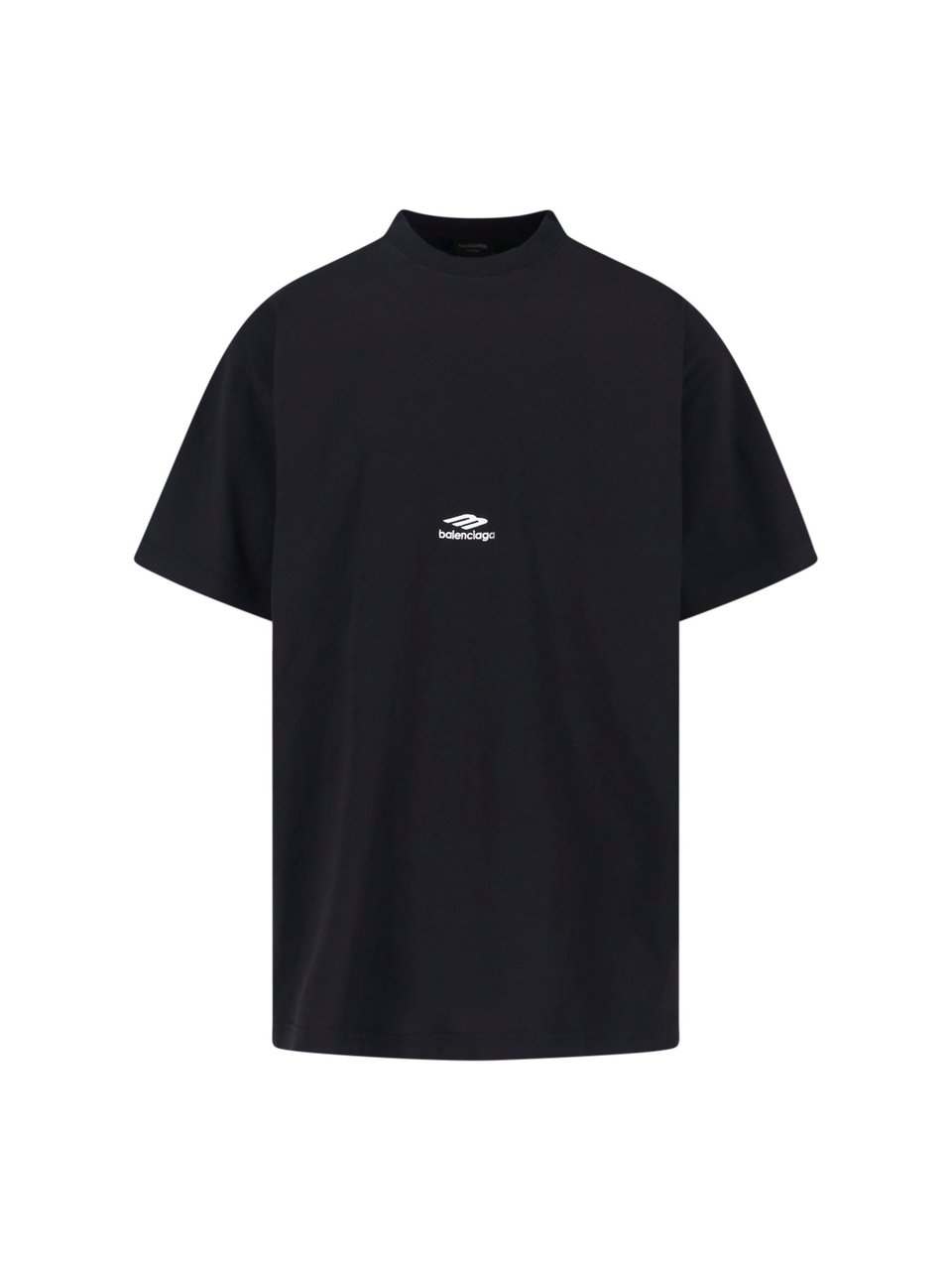 Balenciaga "3B Sports Icon" T-Shirt – Black Neutraal