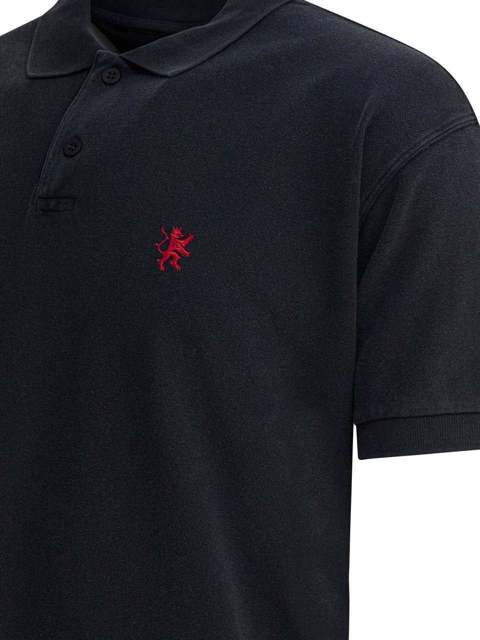 Balenciaga Short-sleeved polo shirt Zwart