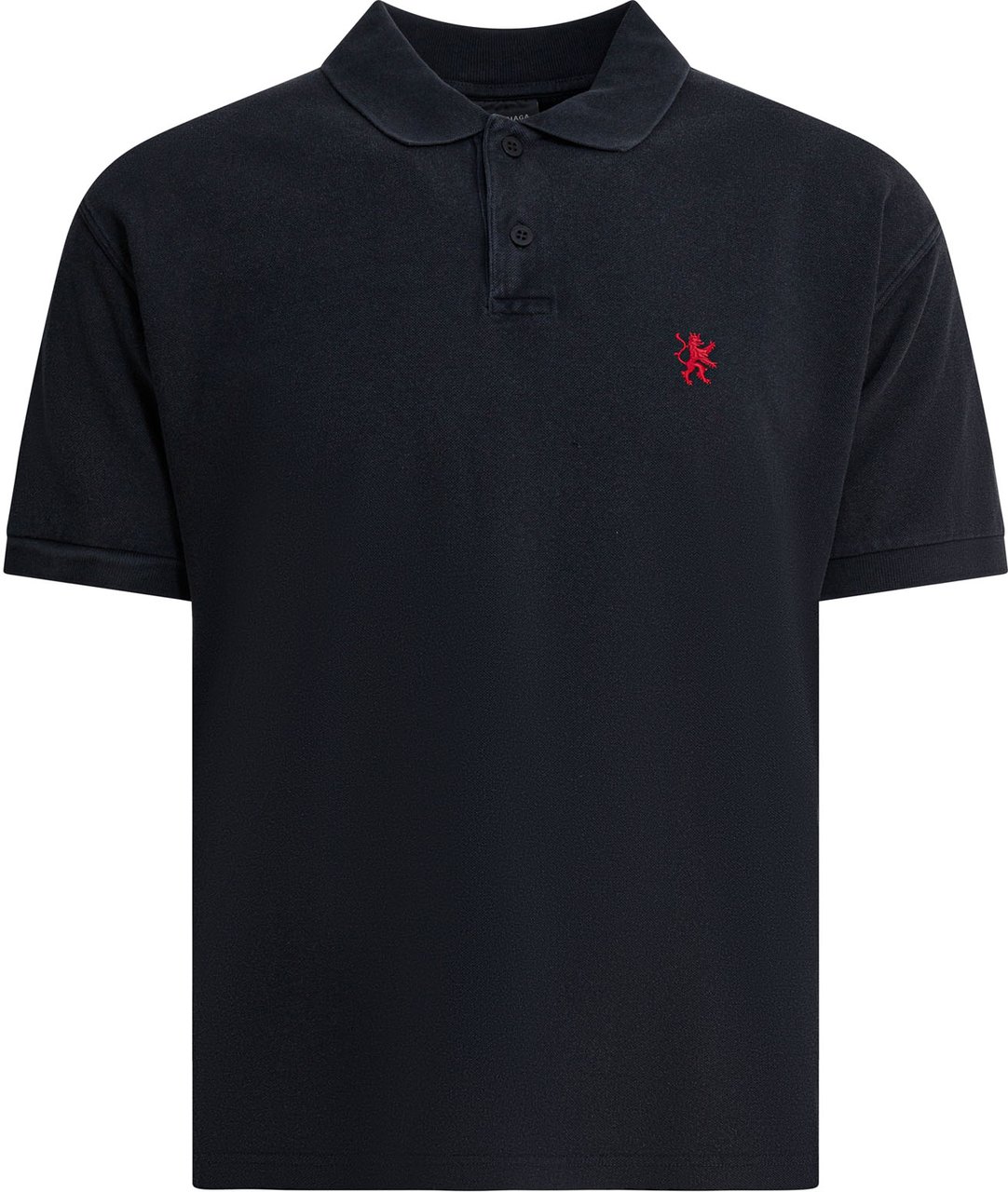 Balenciaga Short-sleeved polo shirt Zwart