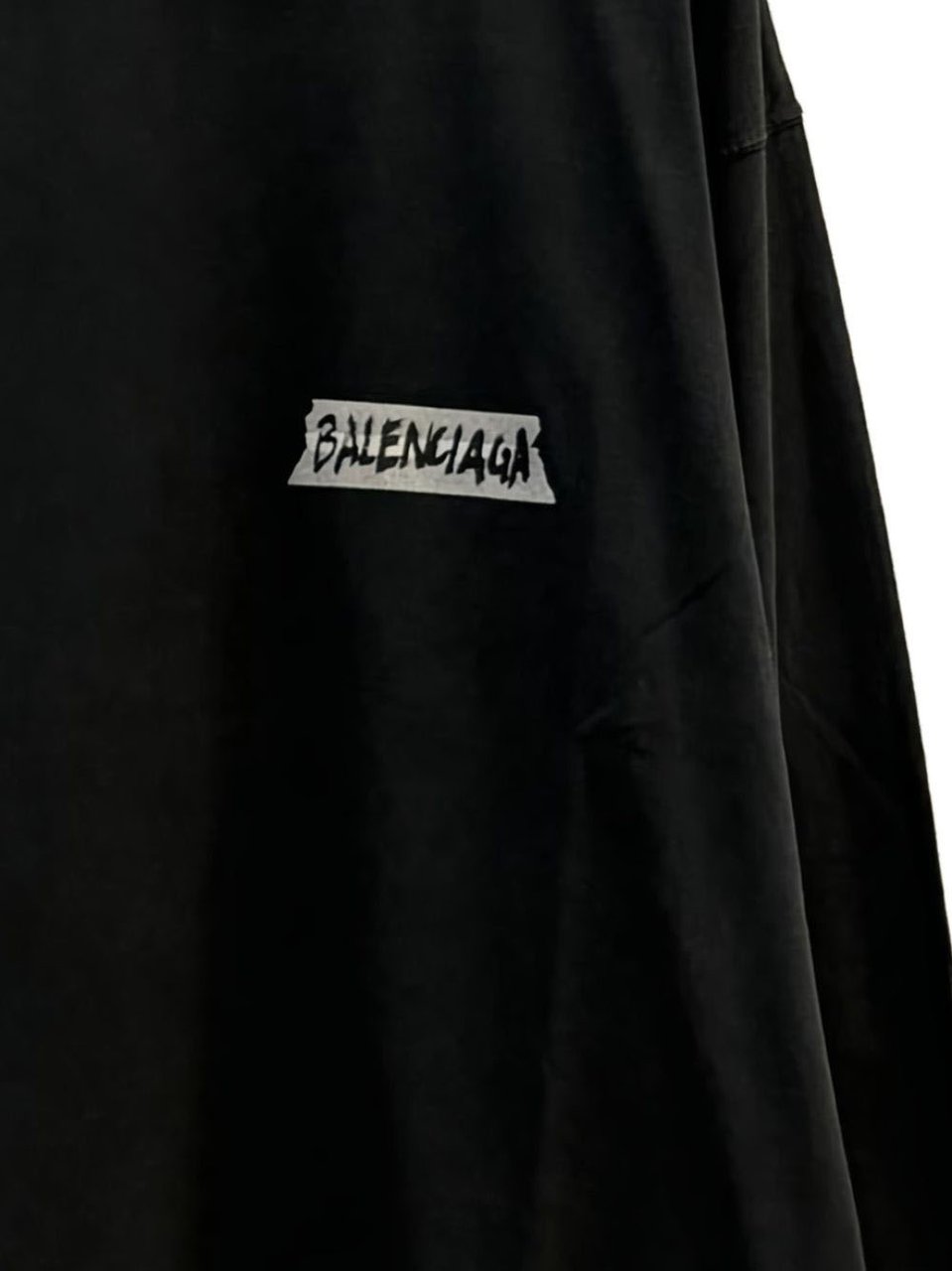 Balenciaga T-Shirts And Polos Black Zwart