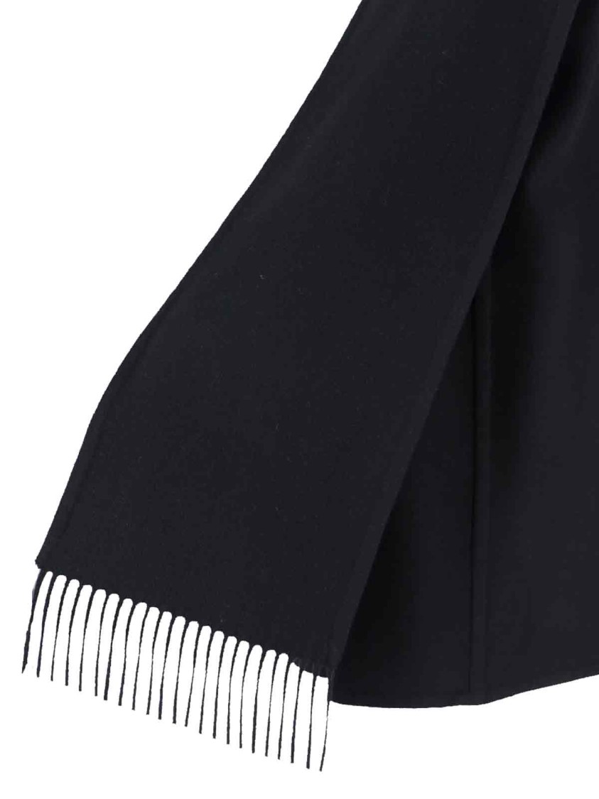 Balenciaga Tailored Black Jacket With Minimalist Design Zwart