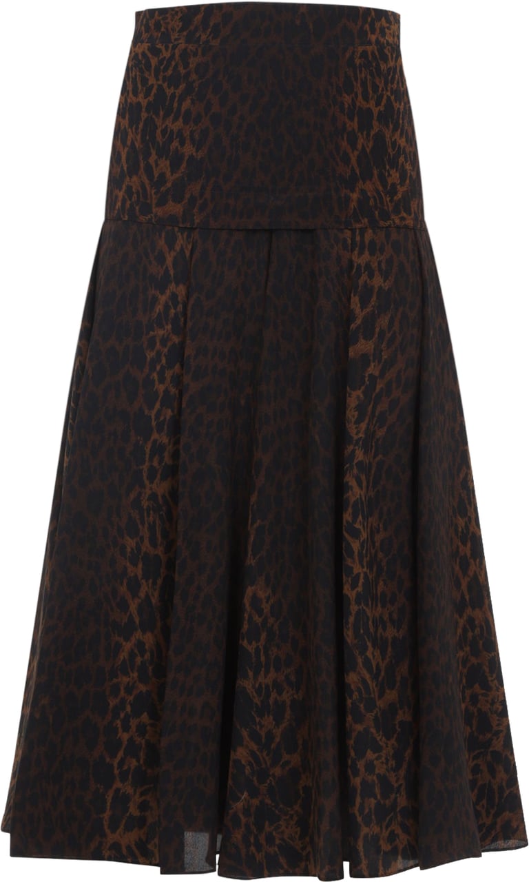 Balenciaga Godet Skirt Divers