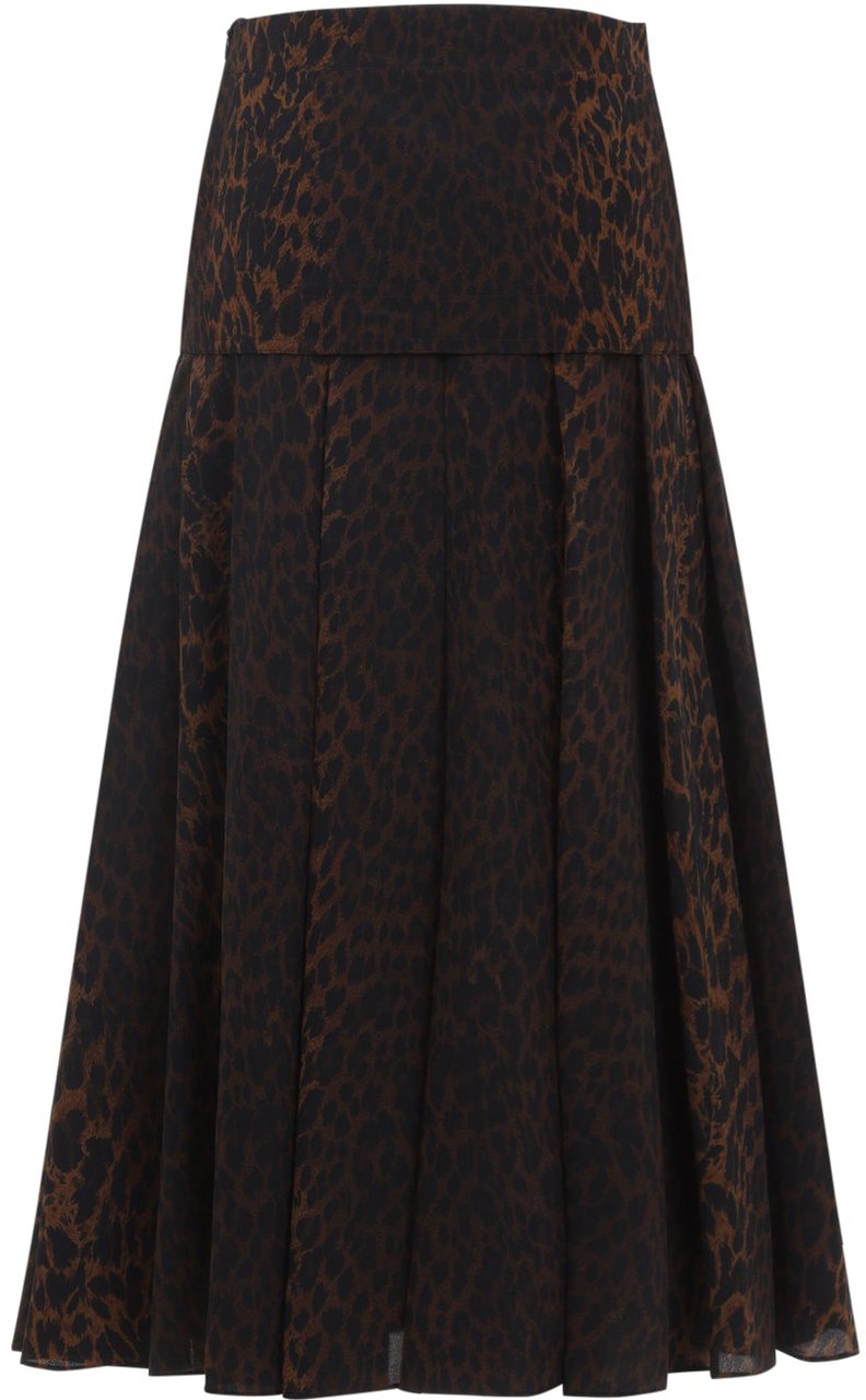 Balenciaga Godet Skirt Divers