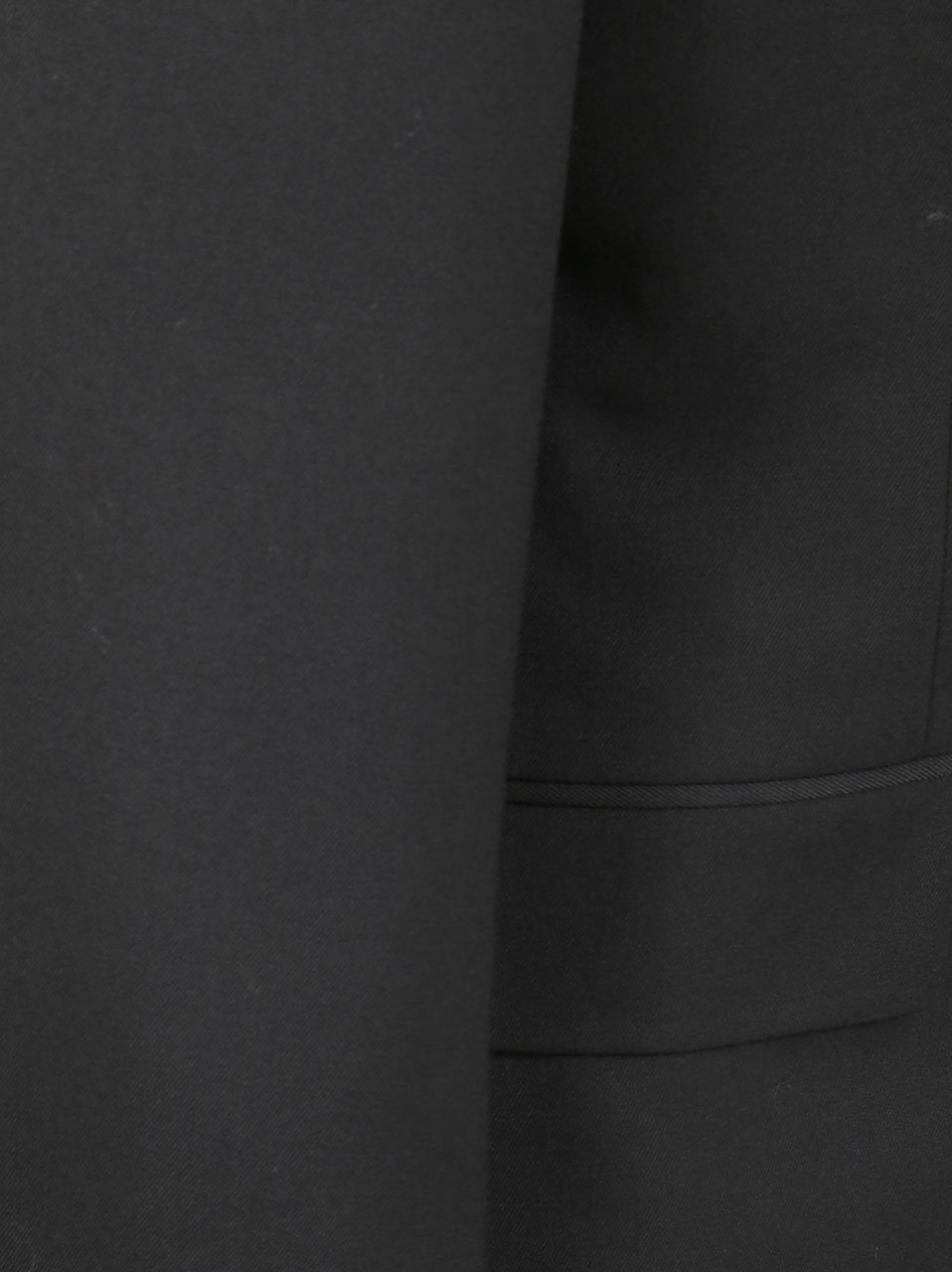 Balenciaga Tailored Wool Blazer with Classic Lapels and Elegant Details Zwart