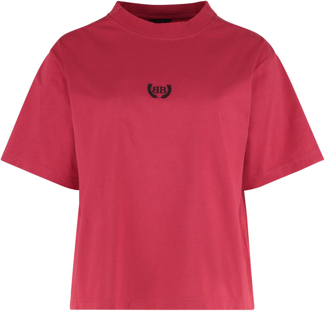 Balenciaga T-Shirt Laurel Classic Medium Fit in jersey Rood