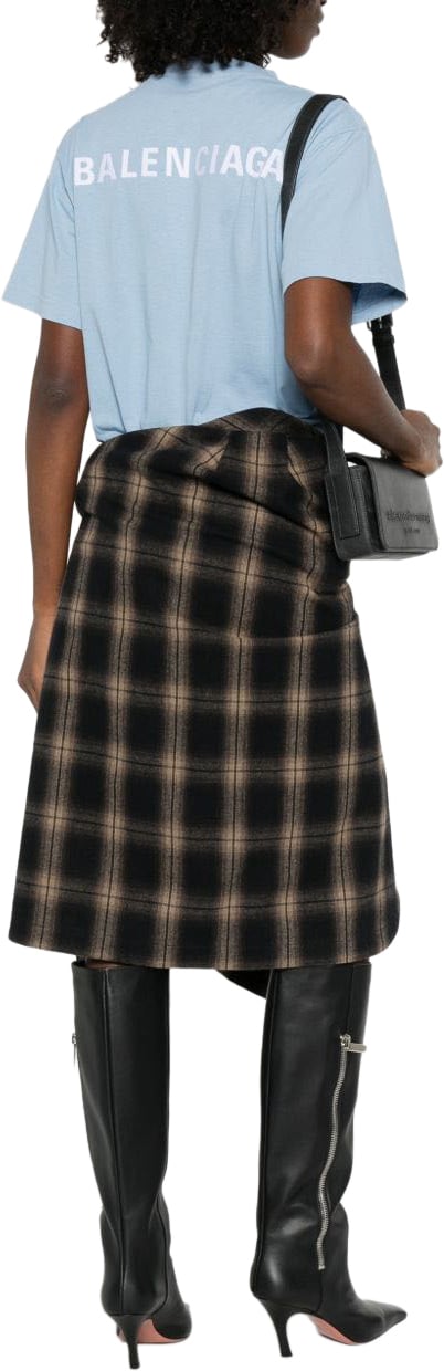 Balenciaga T-Shirts And Polos Clear Blue Blauw