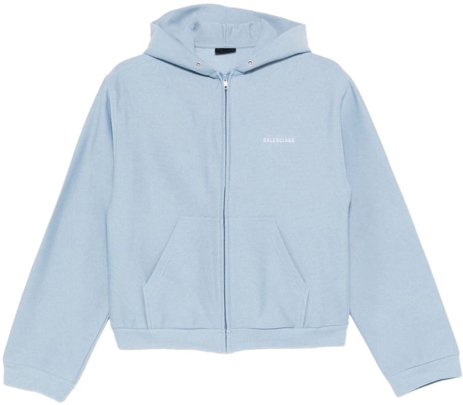 Balenciaga Sweaters Clear Blue Blauw