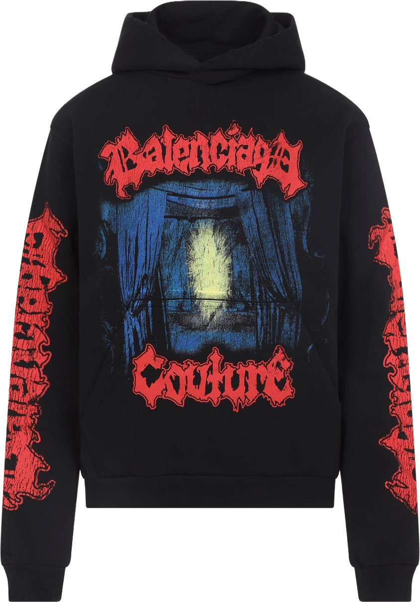 Balenciaga Medium Fit Hoodie Divers