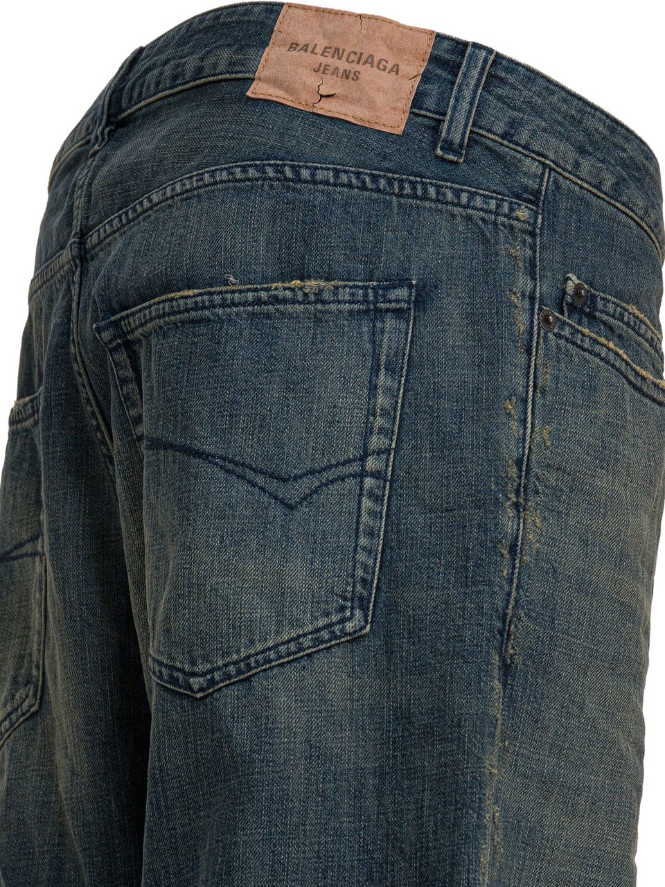 Balenciaga "Relaxed Fit" Jeans Blauw