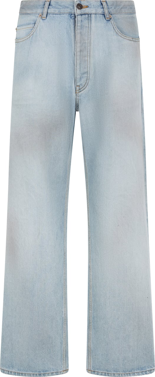 Balenciaga Straight leg jeans Lichtblauw