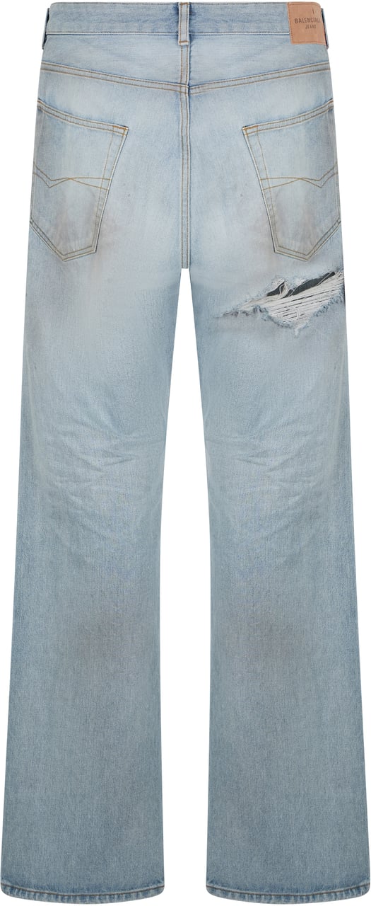 Balenciaga Straight leg jeans Lichtblauw