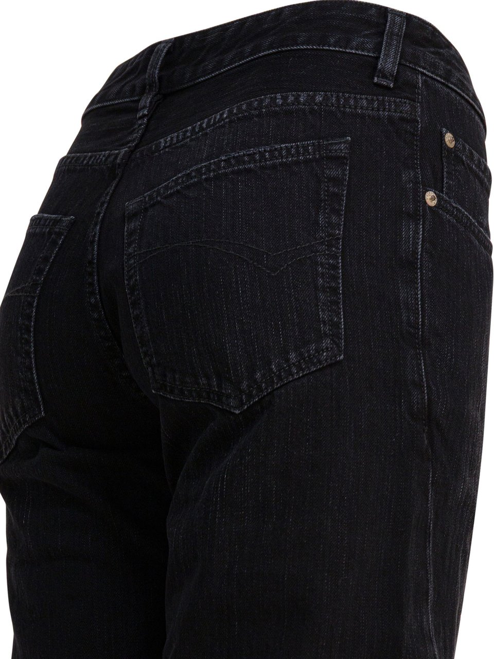 Balenciaga Wide leg jeans Zwart