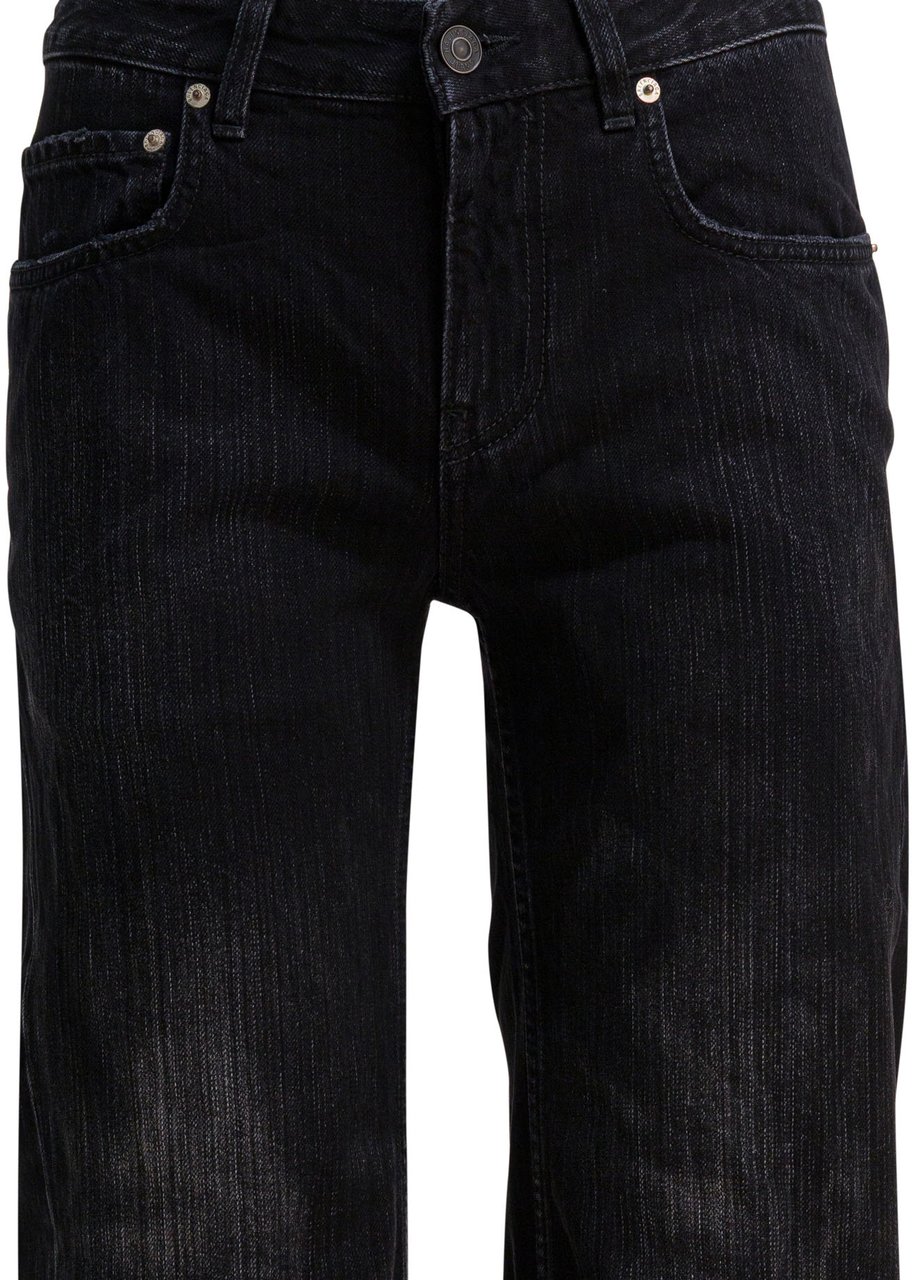 Balenciaga Wide leg jeans Zwart