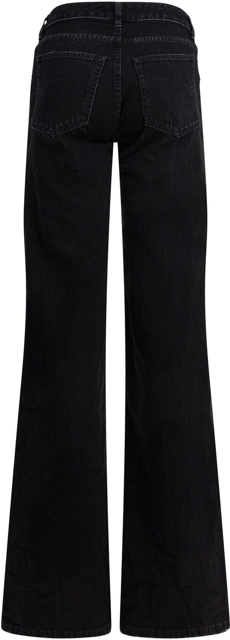 Balenciaga Wide leg jeans Zwart