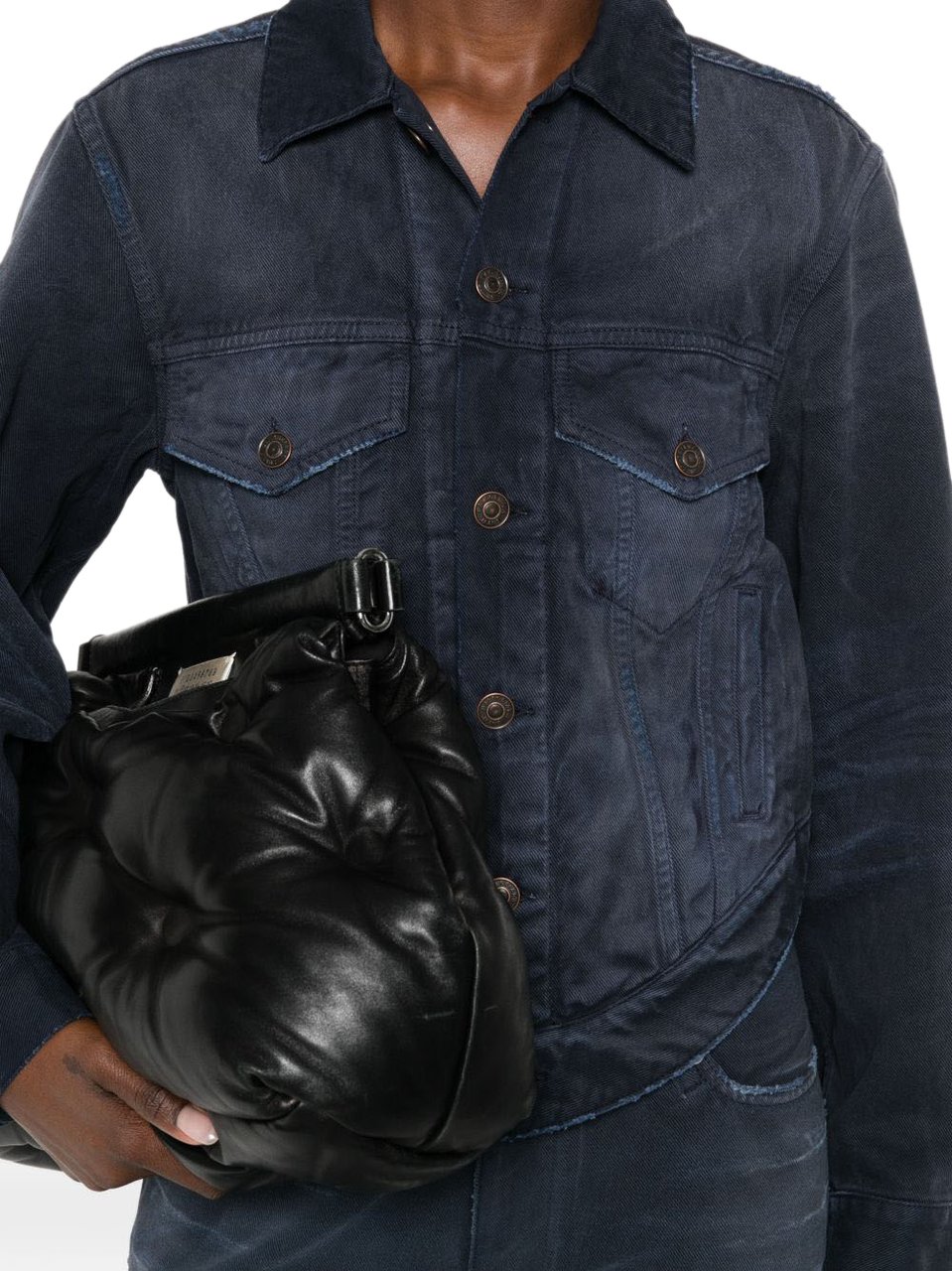 Balenciaga Coats Blue Blauw