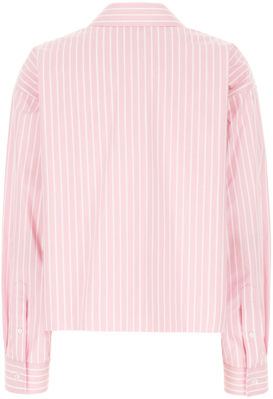 Balenciaga Balenciaga Printed poplin shirt Divers