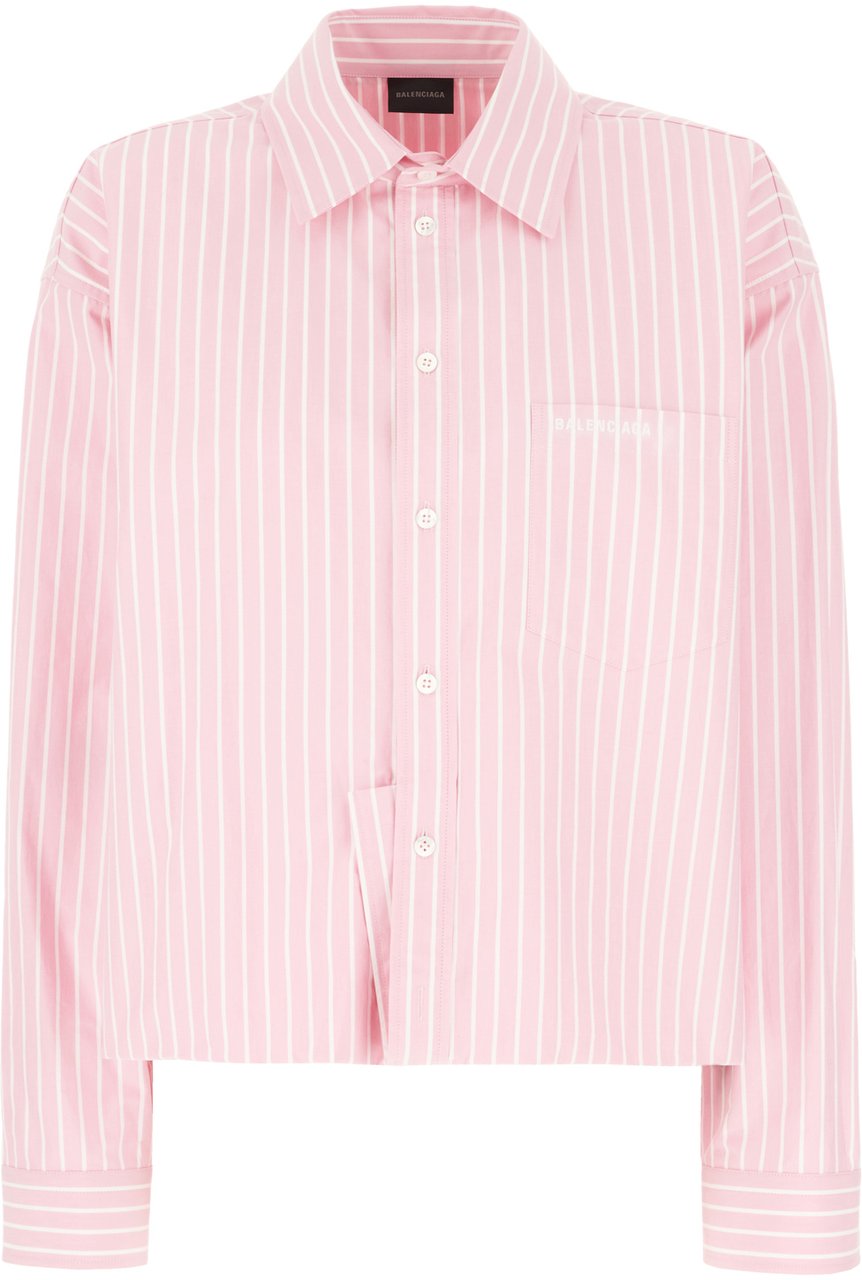 Balenciaga Balenciaga Printed poplin shirt Divers