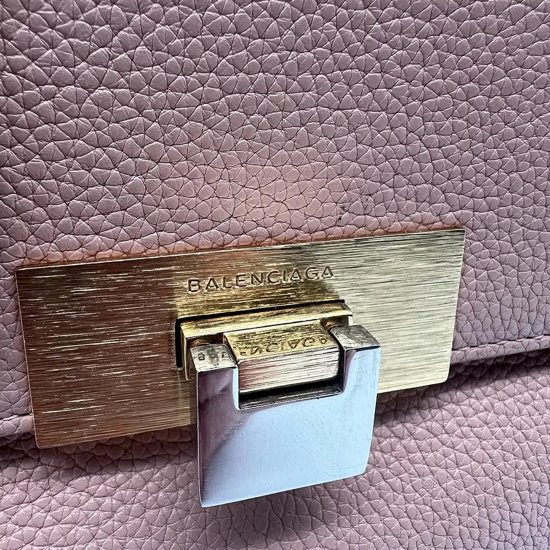 Balenciaga Balenciaga Mini Soft Le Dix Cartable Pastel Pink / very good Roze