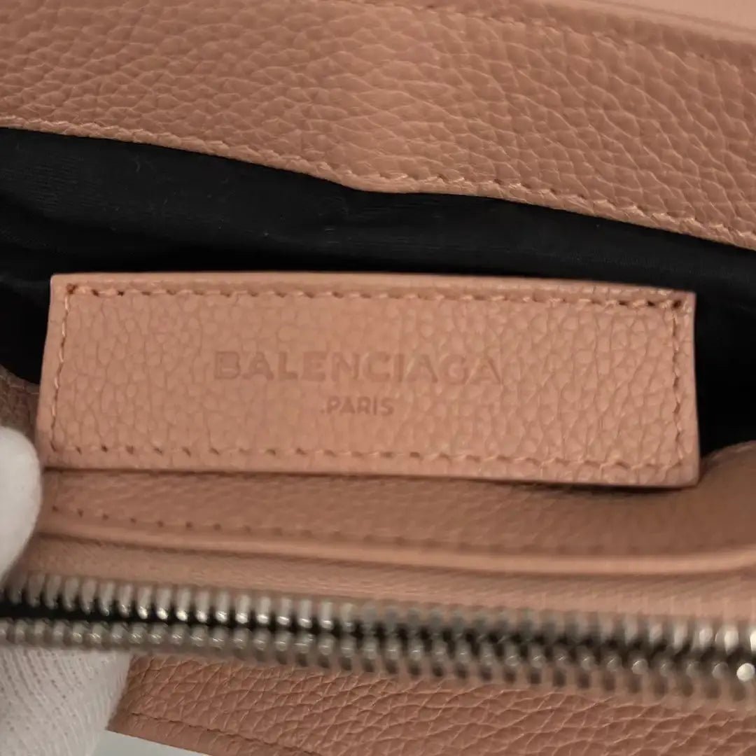 Balenciaga Mini Soft Le Dix Cartable Pastel Pink / very good Roze