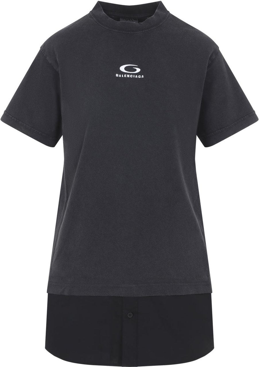 Balenciaga Hybrid Mini Dress Divers