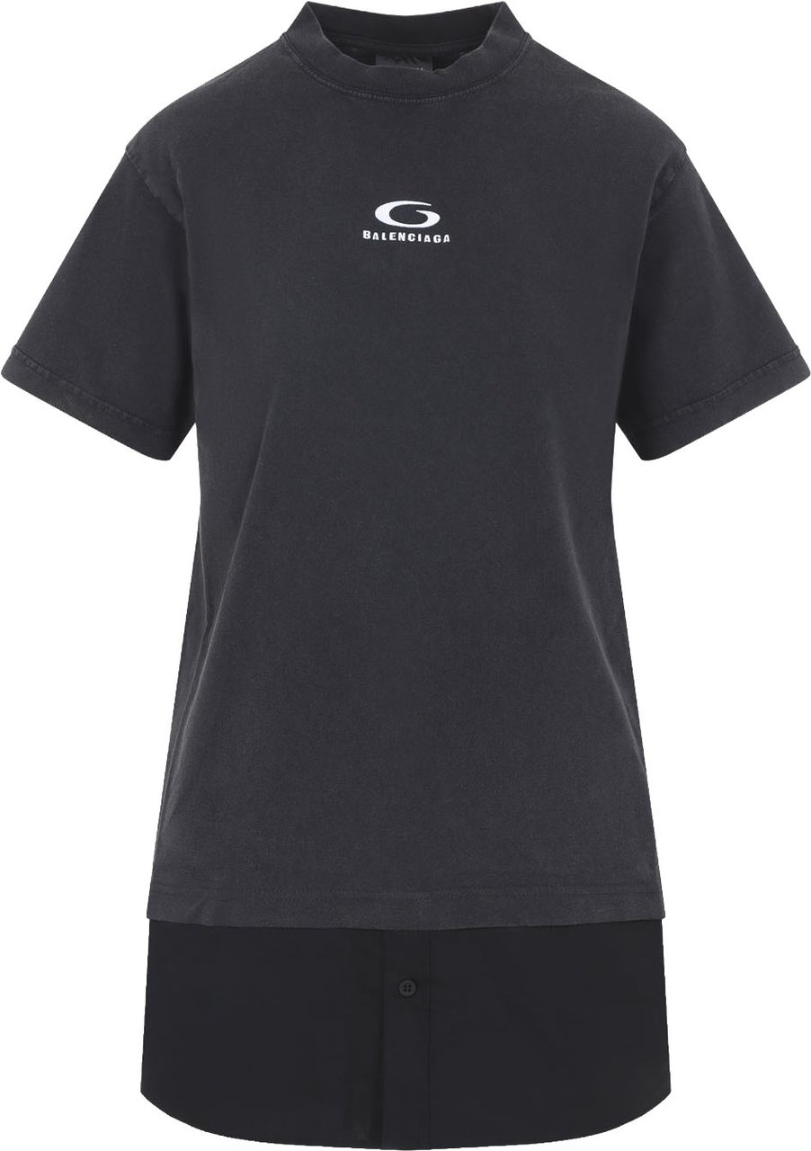 Balenciaga Hybrid Mini Dress Divers