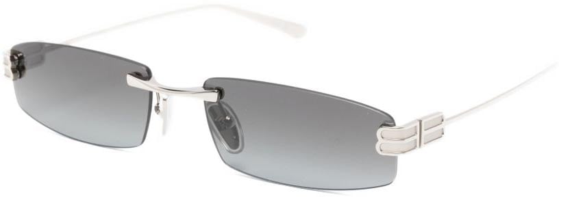 Balenciaga Sunglasses Silver Zilver