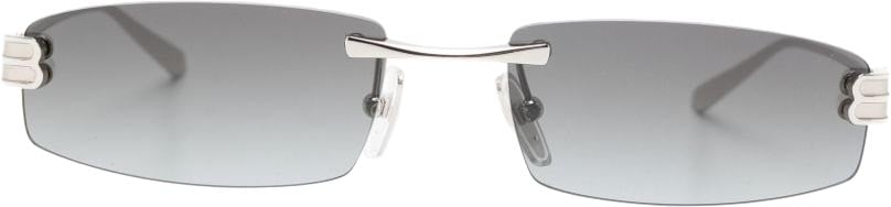 Balenciaga Sunglasses Silver Zilver