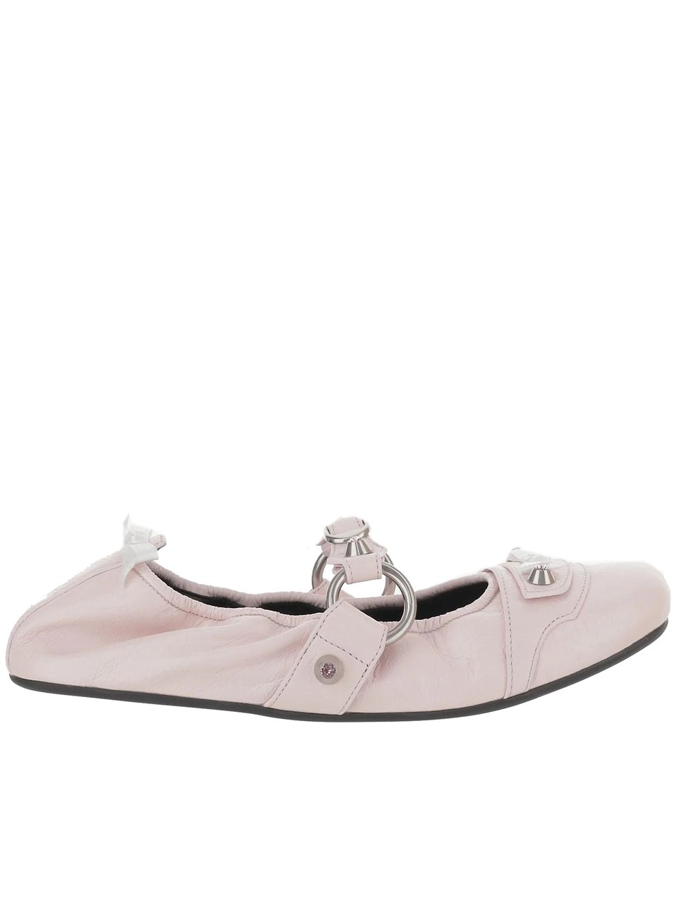 Balenciaga Pale Pink City Fl L005 Ballerinas Wit