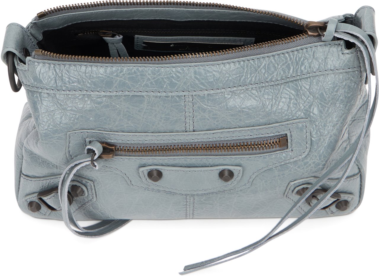 Balenciaga Shoulder bag Le City Moto mini Grijs