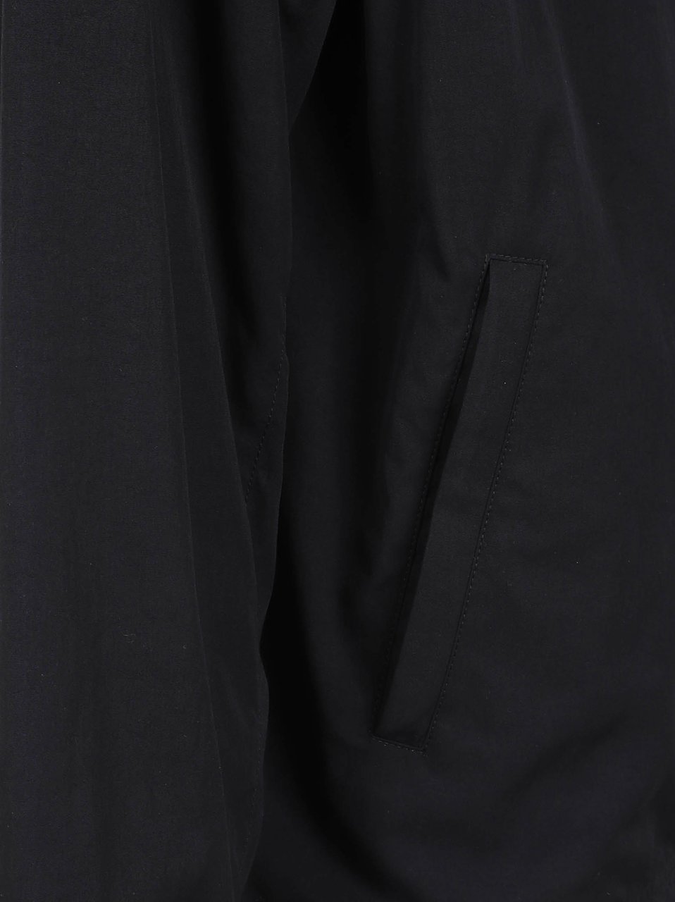Balenciaga Technical Polyamide Hooded Jacket with Contrast Trim Zwart