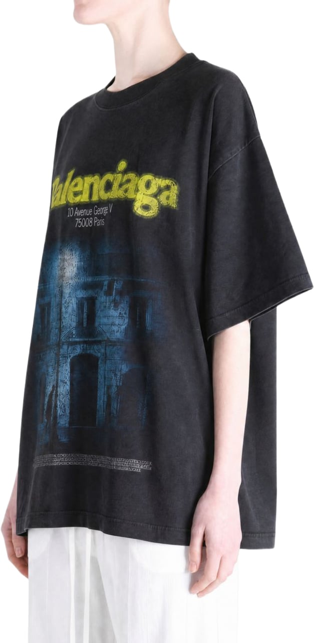 Balenciaga T-Shirts And Polos Black Zwart