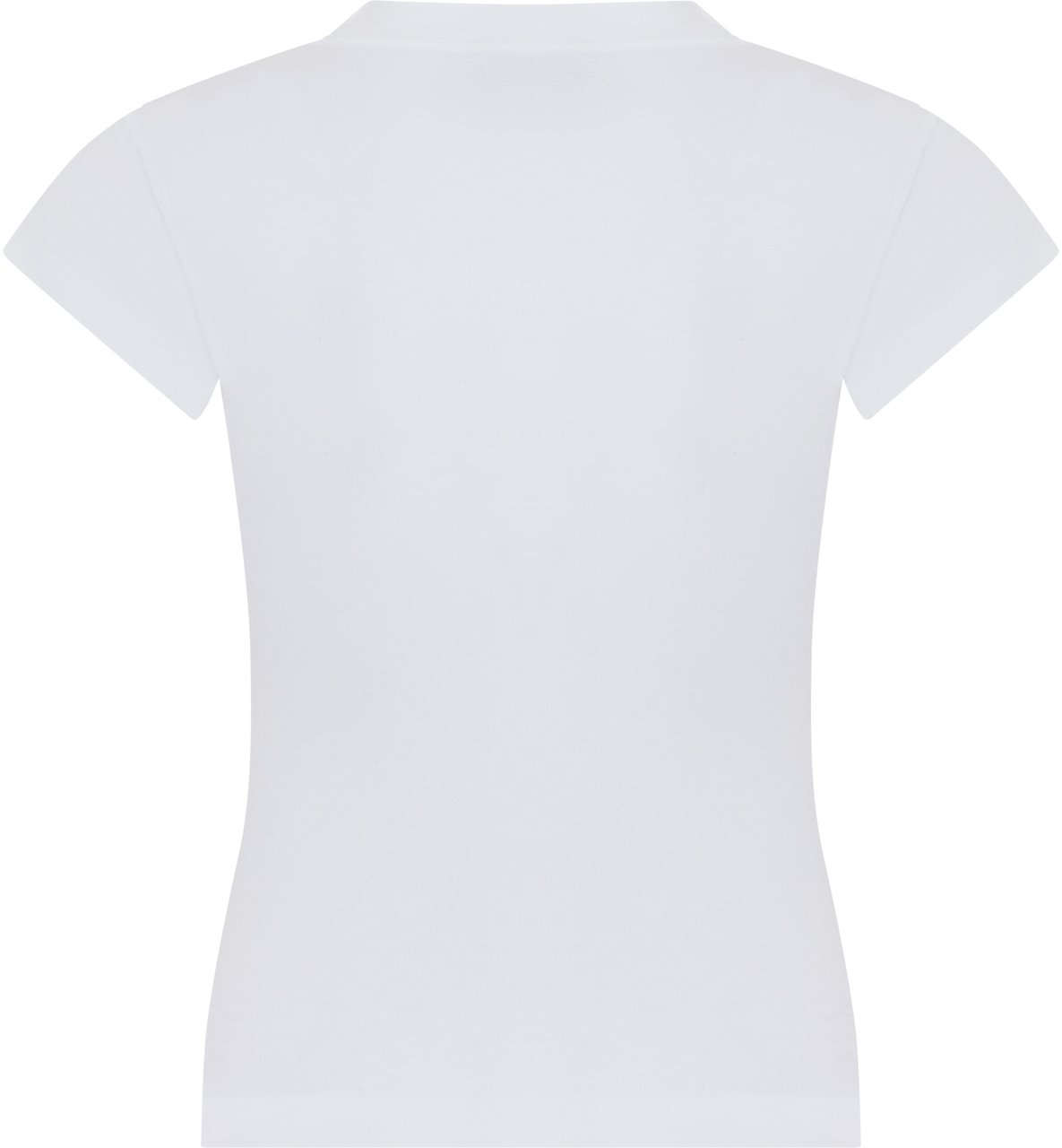 Balenciaga Cotton T-shirt messy spray Wit