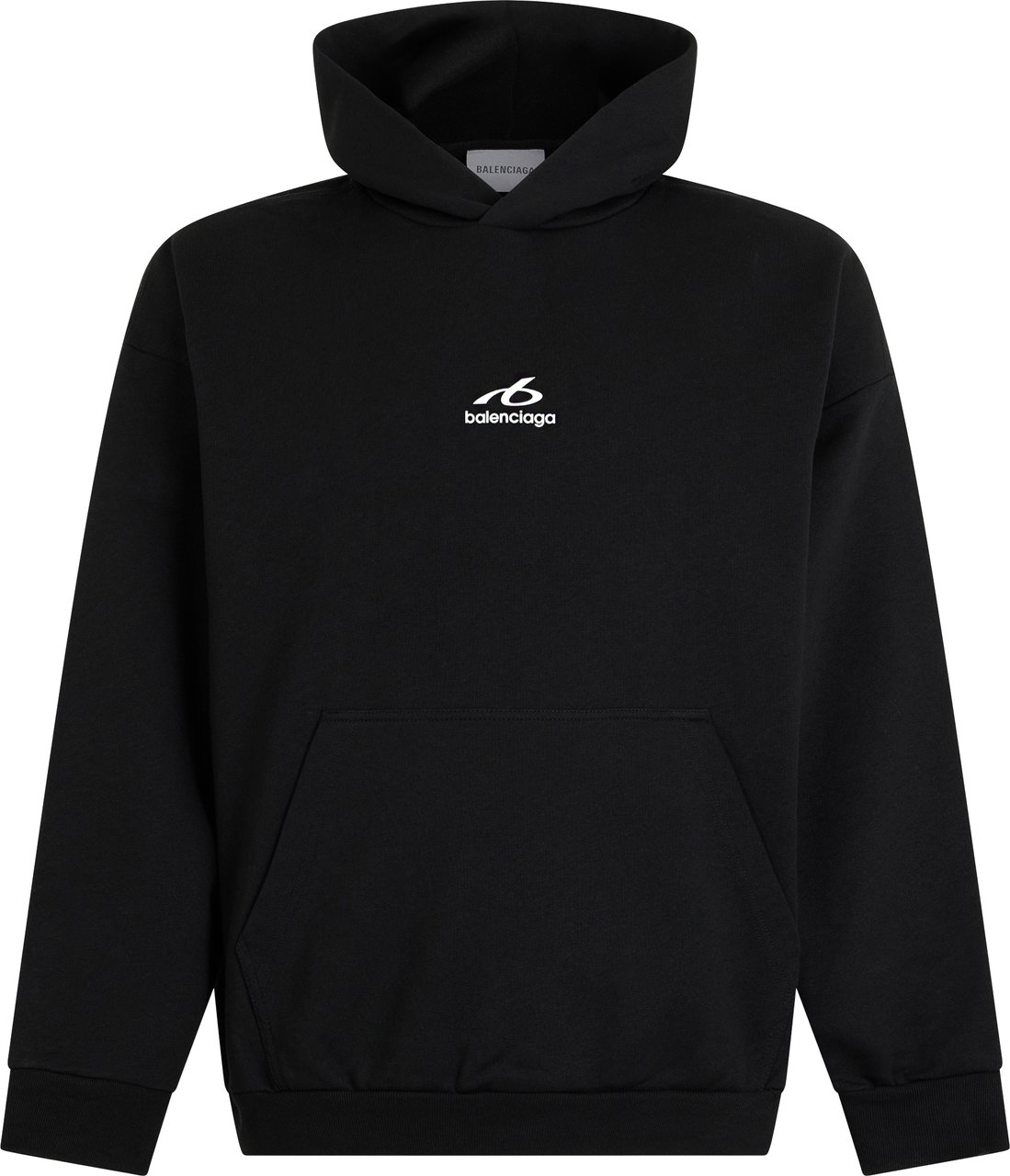 Balenciaga Hoodie in cotton Zwart