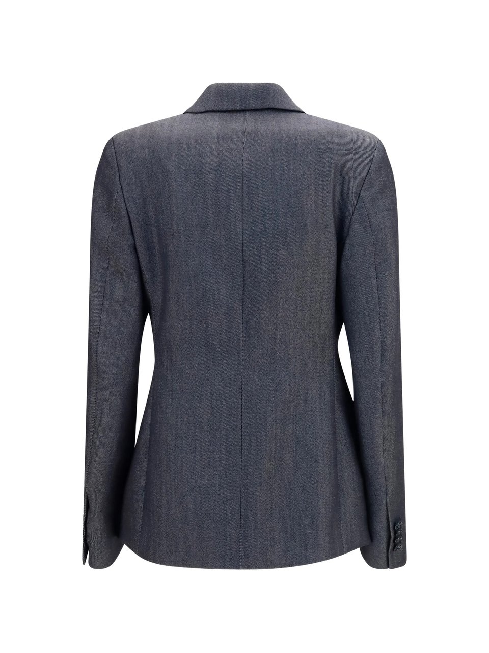Balenciaga Double-Breasted Tailored Blazer Grijs