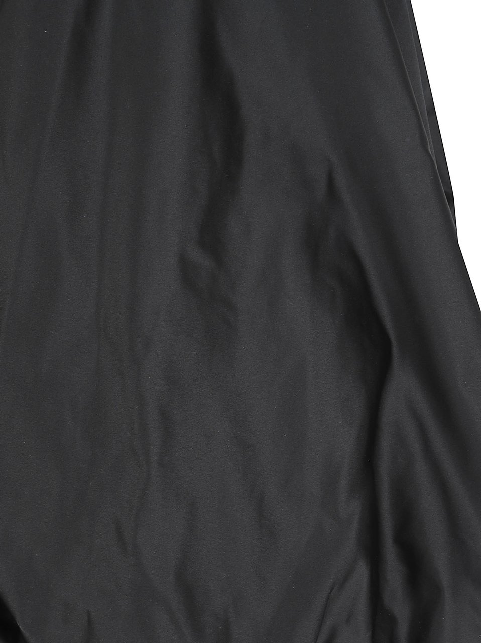 Balenciaga Wide Balloon Shorts with Trompe L'Oeil Skirt Insert Zwart