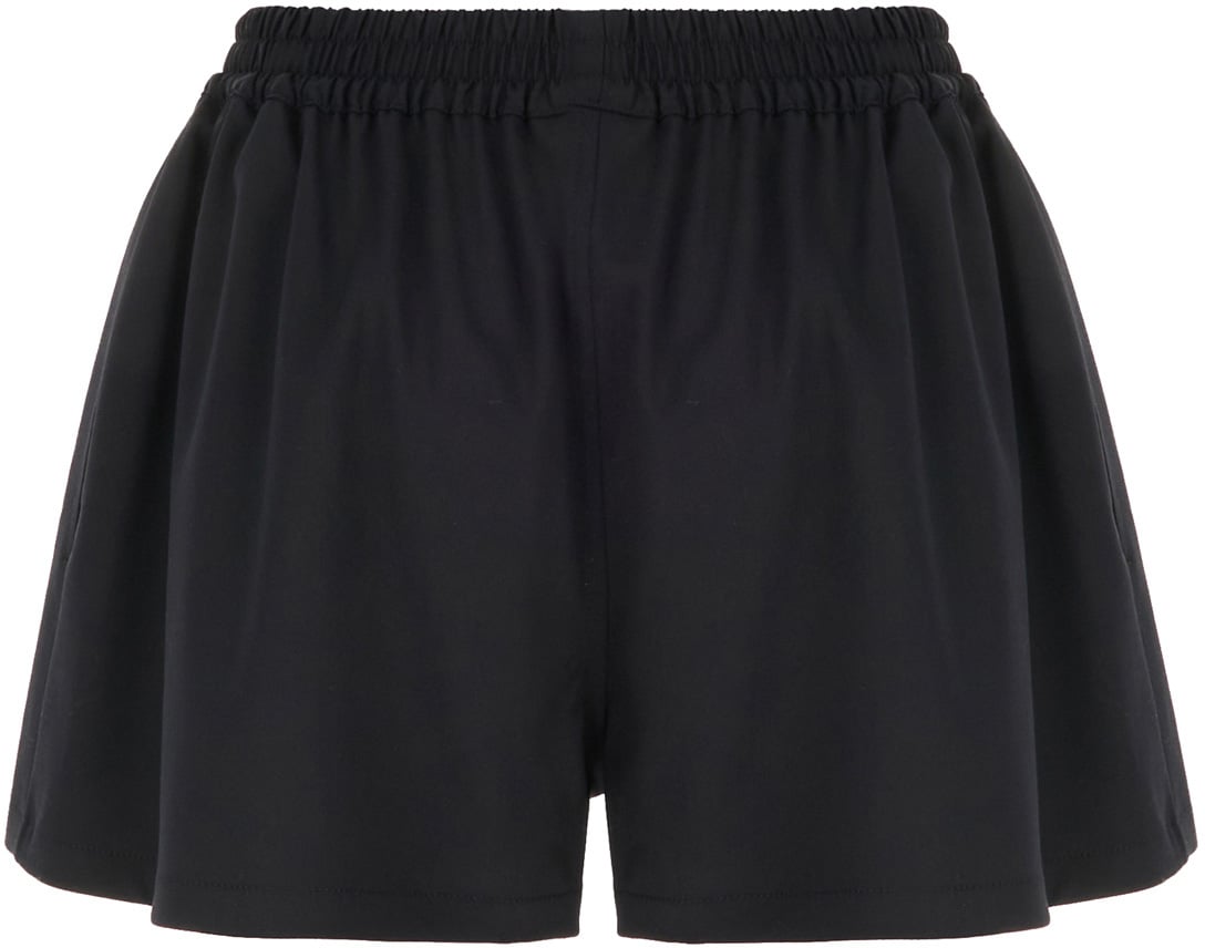 Balenciaga Balenciaga Black wool blend shorts Zwart