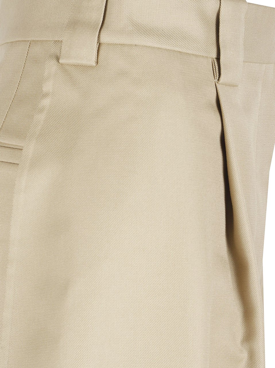 Balenciaga Tulip-Shape Cotton Shorts with Distinct Panel Construction Neutraal