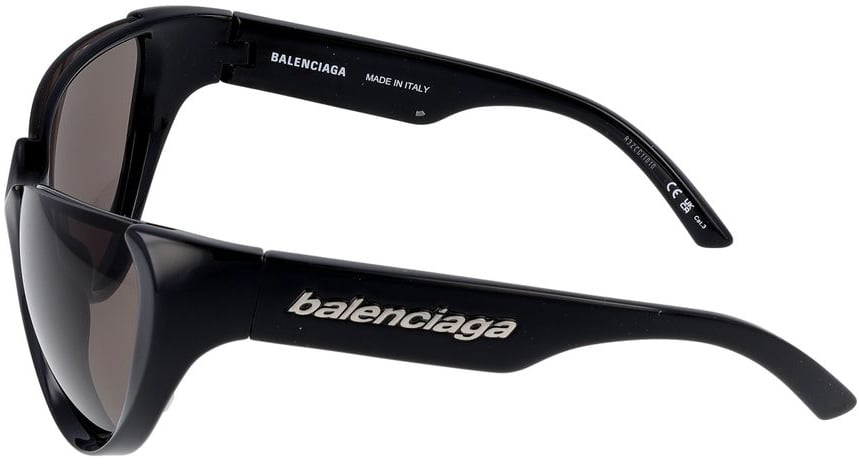 Balenciaga Sunglasses Balenciaga BB0201S 001 black black grey 65/16/130 Grijs