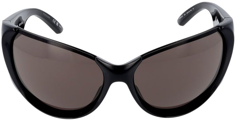 Balenciaga Sunglasses Balenciaga BB0201S 001 black black grey 65/16/130 Grijs