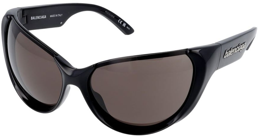 Balenciaga Sunglasses Balenciaga BB0201S 001 black black grey 65/16/130 Grijs
