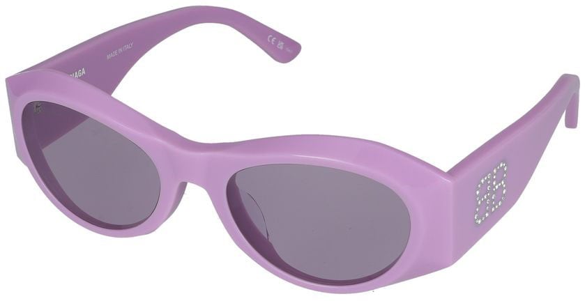 Balenciaga Sunglasses Balenciaga BB0396SK 004 violet violet violet 55/20/145 Grijs