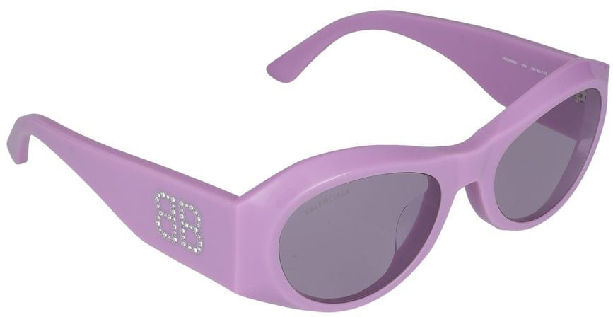 Balenciaga Sunglasses Balenciaga BB0396SK 004 violet violet violet 55/20/145 Grijs