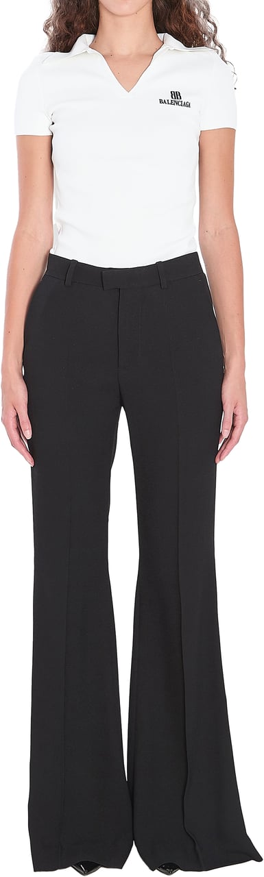 Balenciaga T-Shirt with V-neckline Wit