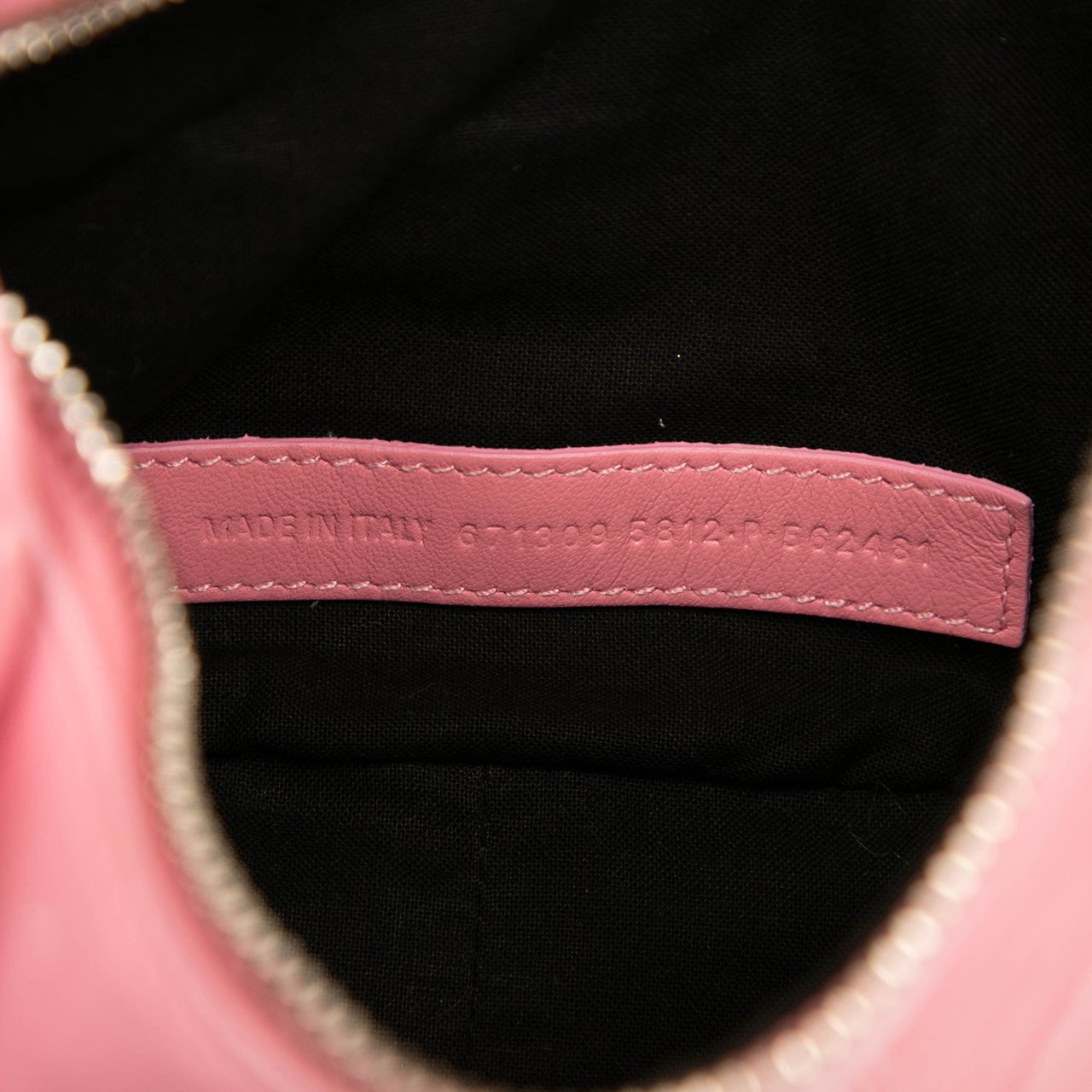 Balenciaga Patent Motocross Le Cagole XS Roze