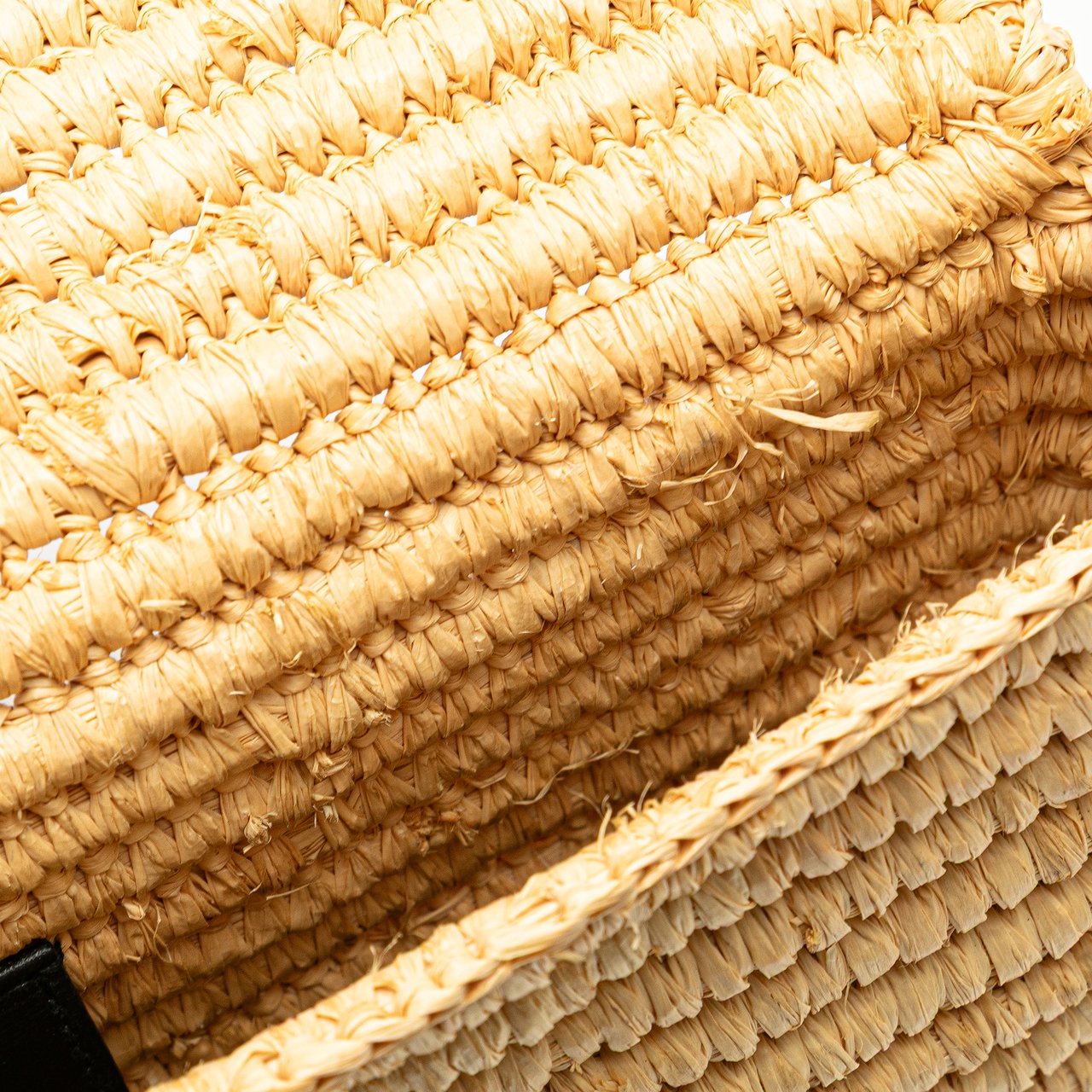 Balenciaga Motocross Classic Envelope Giant 12 Raffia Clutch Bruin