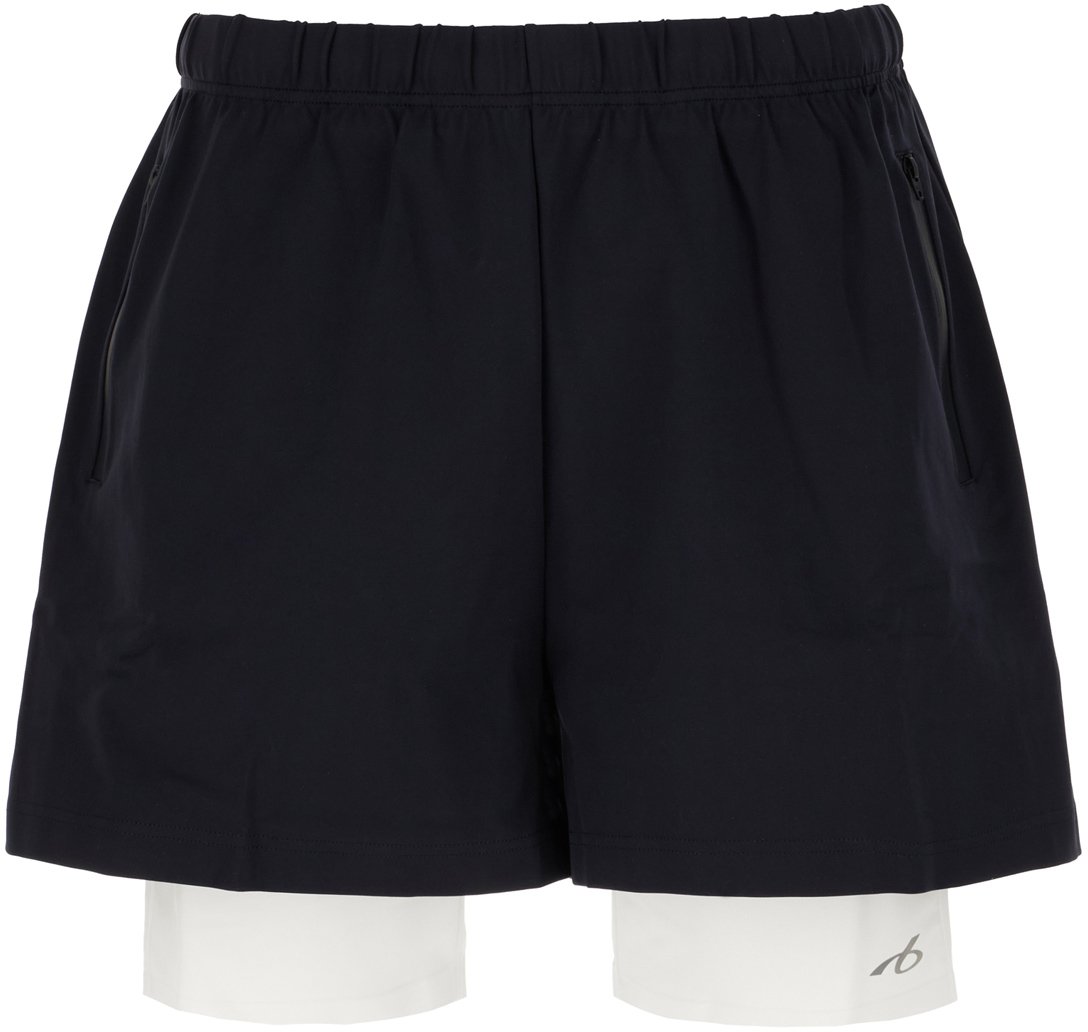 Balenciaga Two-tone stretch nylon bermuda shorts Divers