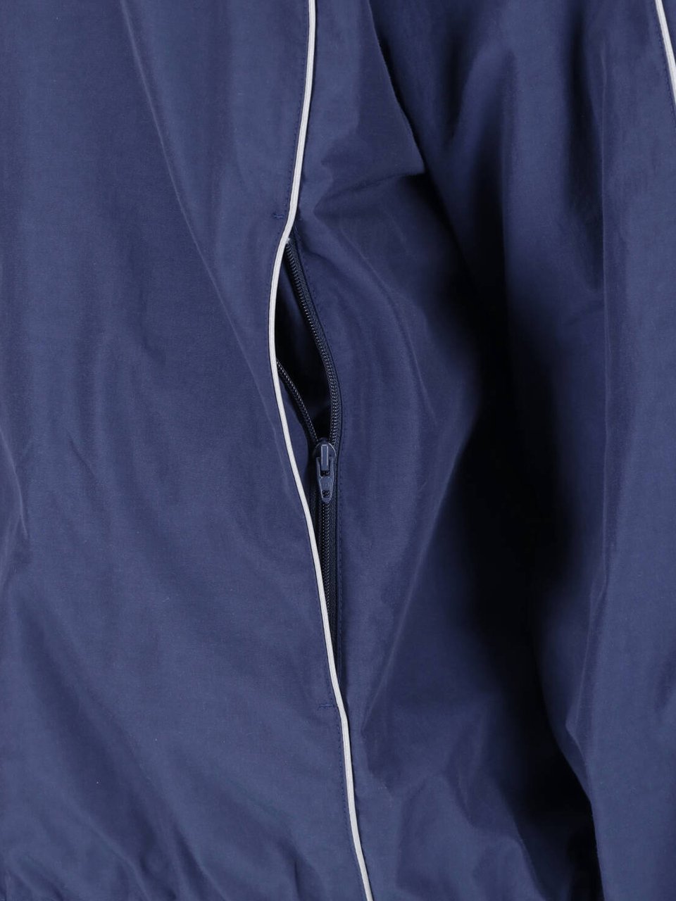 Balenciaga Blue cotton blend jacket Blauw
