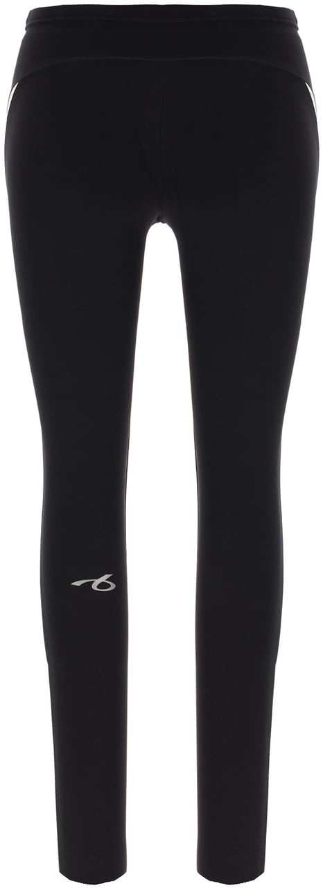 Balenciaga Black stretch nylon leggings Zwart